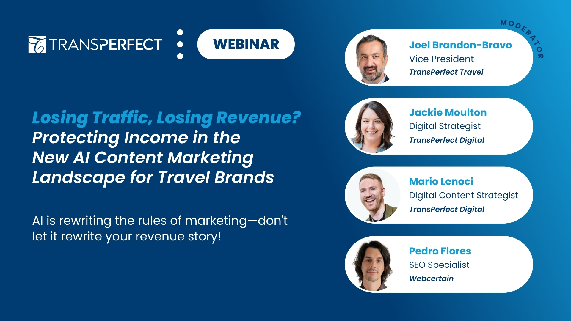 Losing Traffic, Losing Revenue: How Travel Brands Can Win in the AI Era