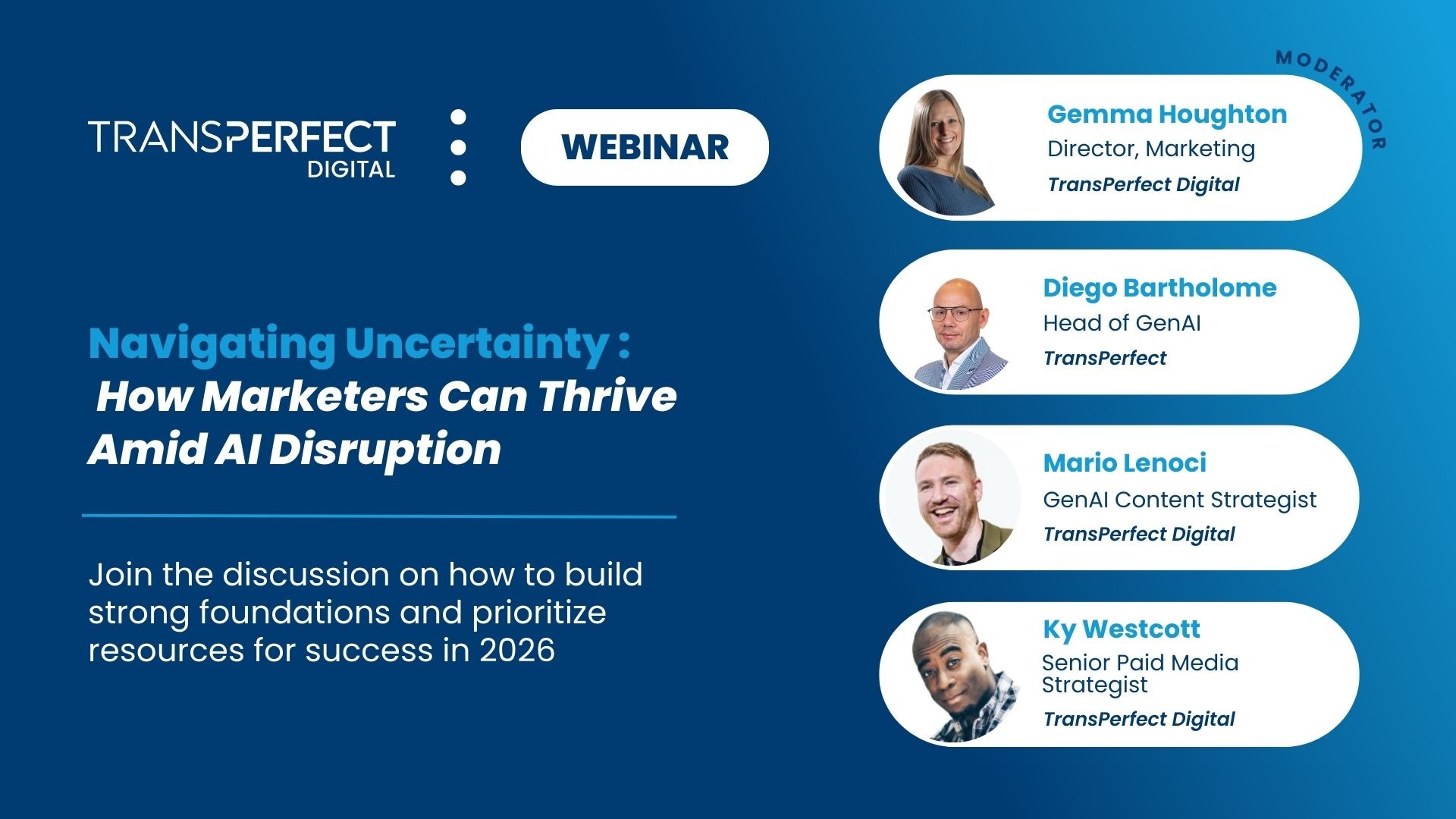 an image showing the title of the webinar and the speakers