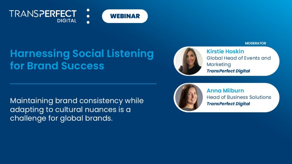 Webinar: Harnessing Social Listening for Brand Success