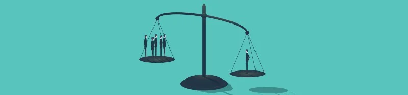 scales balancing people