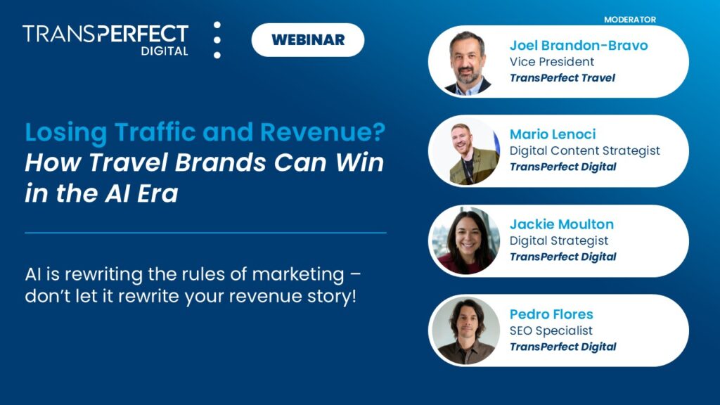 Webinar: How Travel Brands Can Win in the AI Era