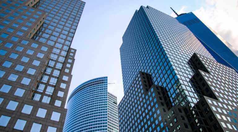 buildings in the city