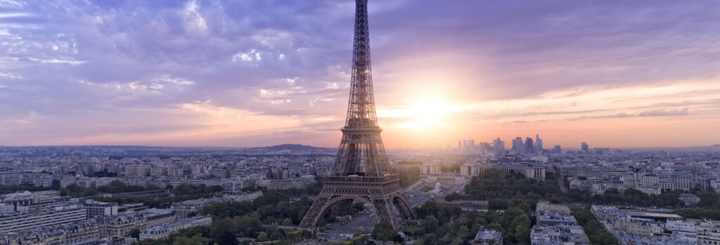 the Eiffel Tower in Paris, France