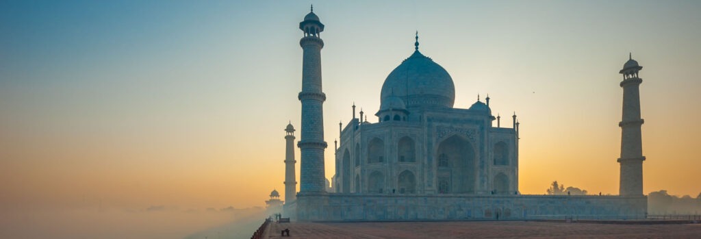 the Taj Mahal, India