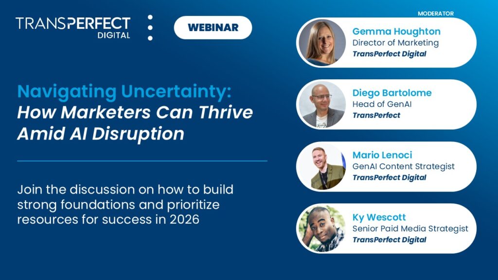 Webinar: How Marketers Can Thrive Amid AI Disruption