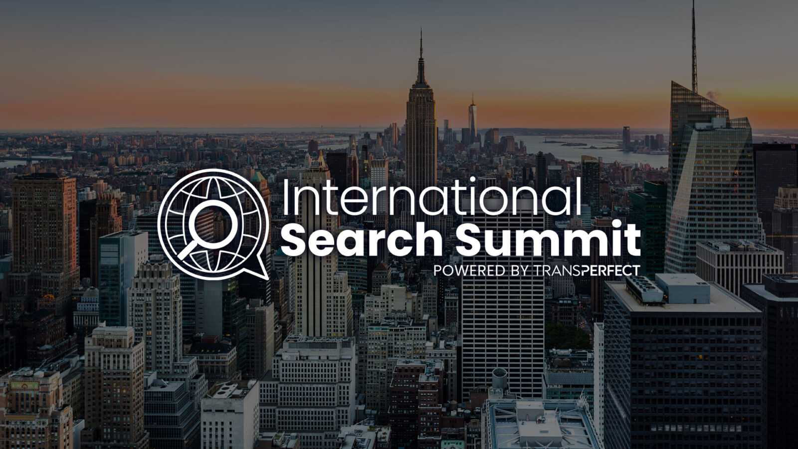 International Search Summit NYC
