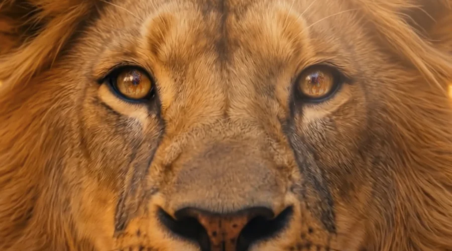 a lion