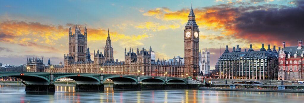 the Houses of Parliament in the UK